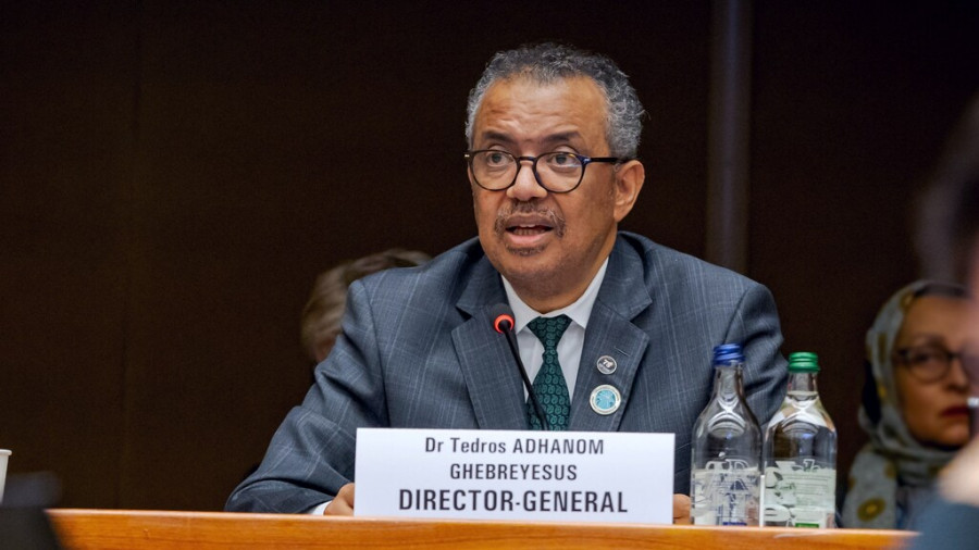 Tedros Adhanom director general de la OMS