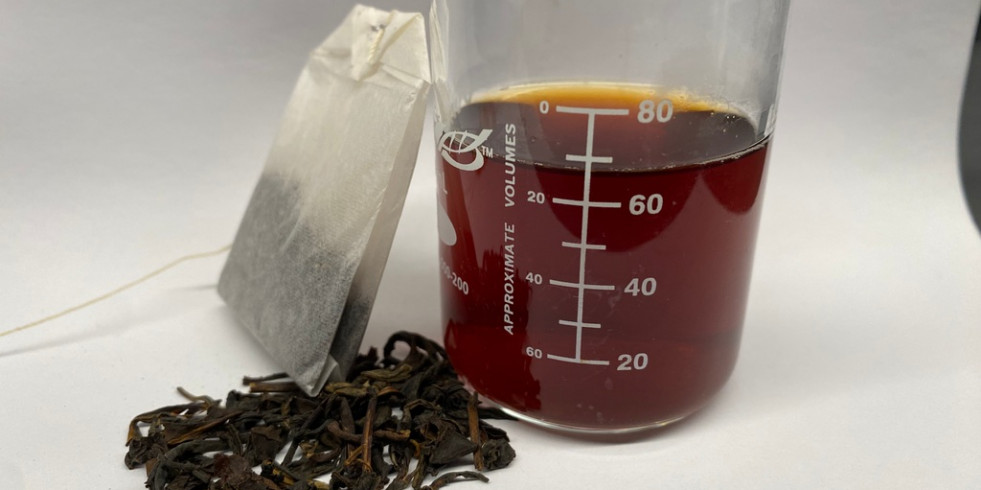 Demuestran que preparar té absorbe del agua de forma natural metales pesados ​​como el plomo