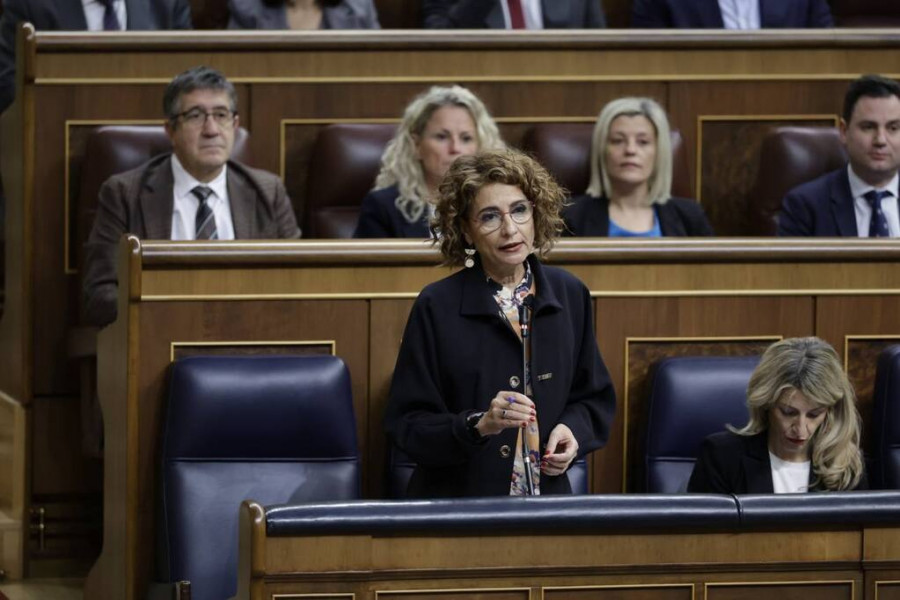 María Jesús Montero, vicepresidenta primera del Gobierno y ministra de Hacienda.