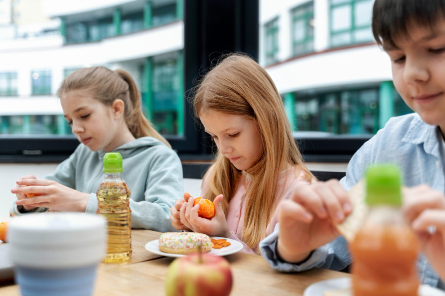 Hábitos alimentarios en niños españoles