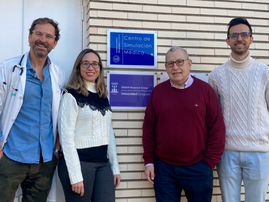 Investigadores lactancia obesidad equipo genud zaragoza