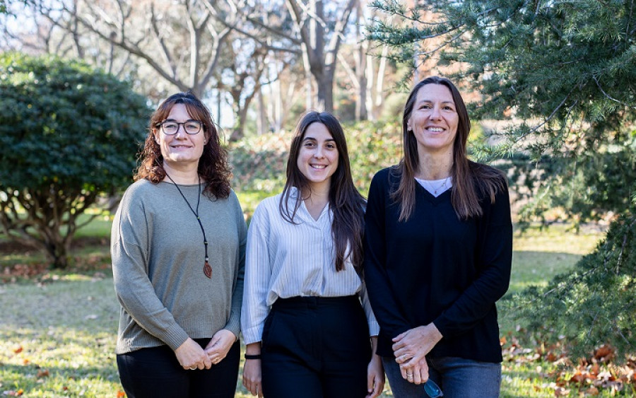 Alba Tres, Berta Torres y Stefania Vichi
