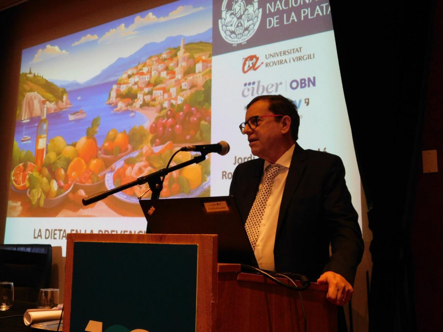 Jordi Salas-Salvadó, catedrático de Nutrición, doctor honoris causa por la Universidad Nacional de La Plata