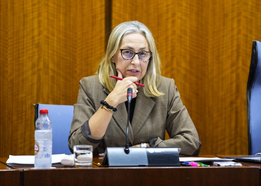 Rocío Hernández, consejera de Salud y Consumo de la Junta de Andalucía.