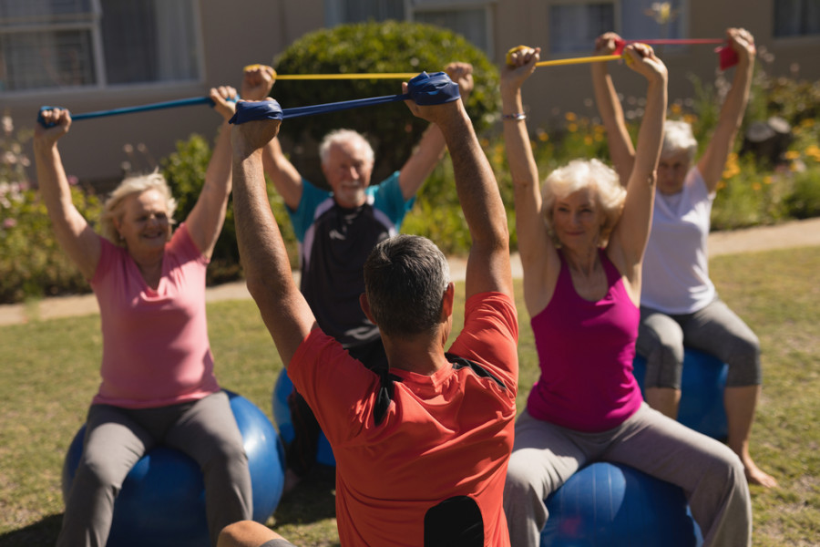 Ejercicio físico alimentación nutrición personas mayores