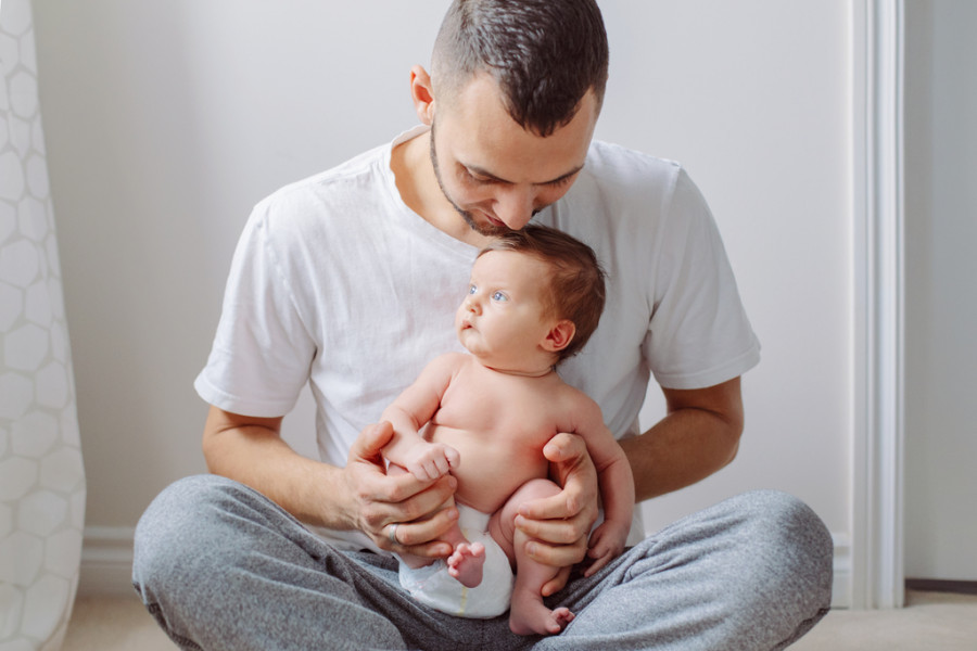 Padre y bebé