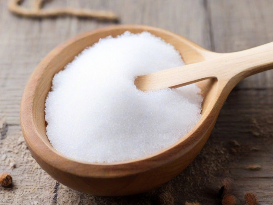 Cuchara con edulcorante eritritol