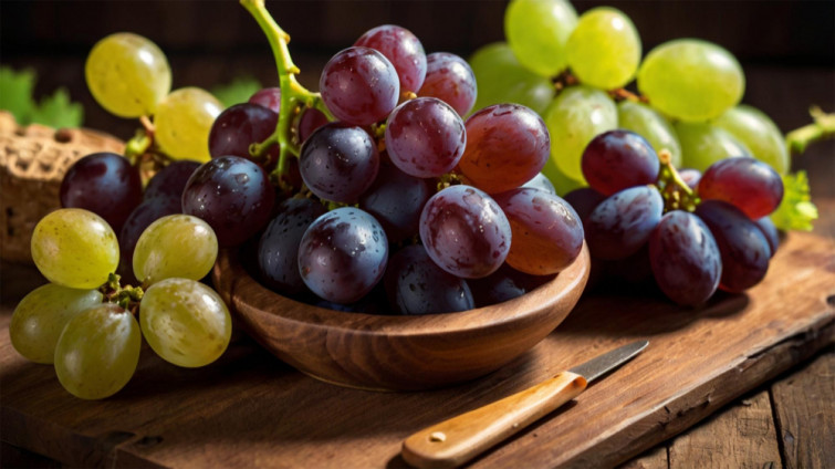 Una nueva investigación señala que las uvas frescas son un 