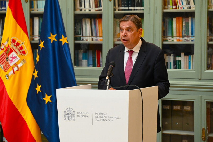 Luis Planas ministro agricultura informe desperdicio alimentario