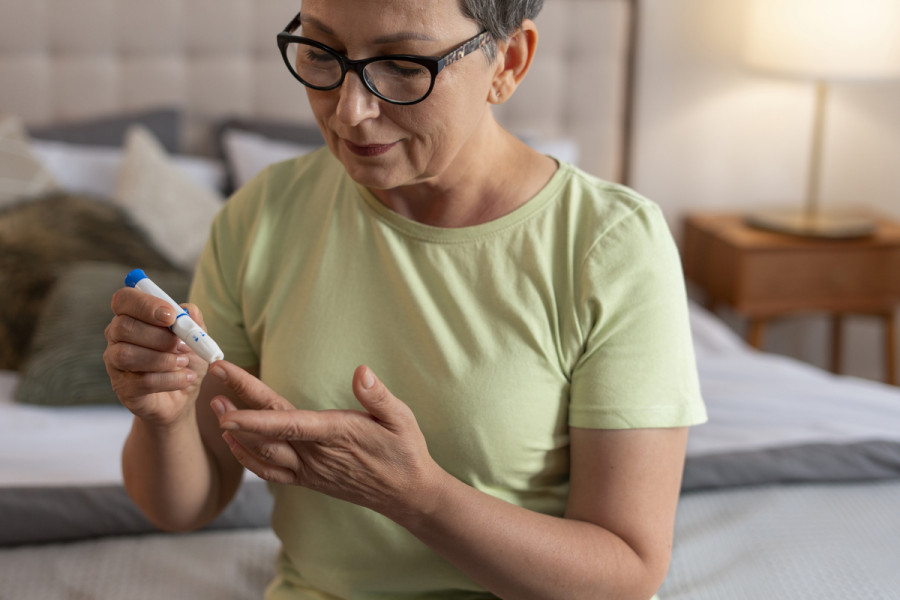 Mujer diabetes cancer